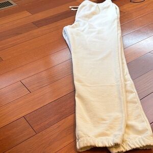 Women's Cream Joggers